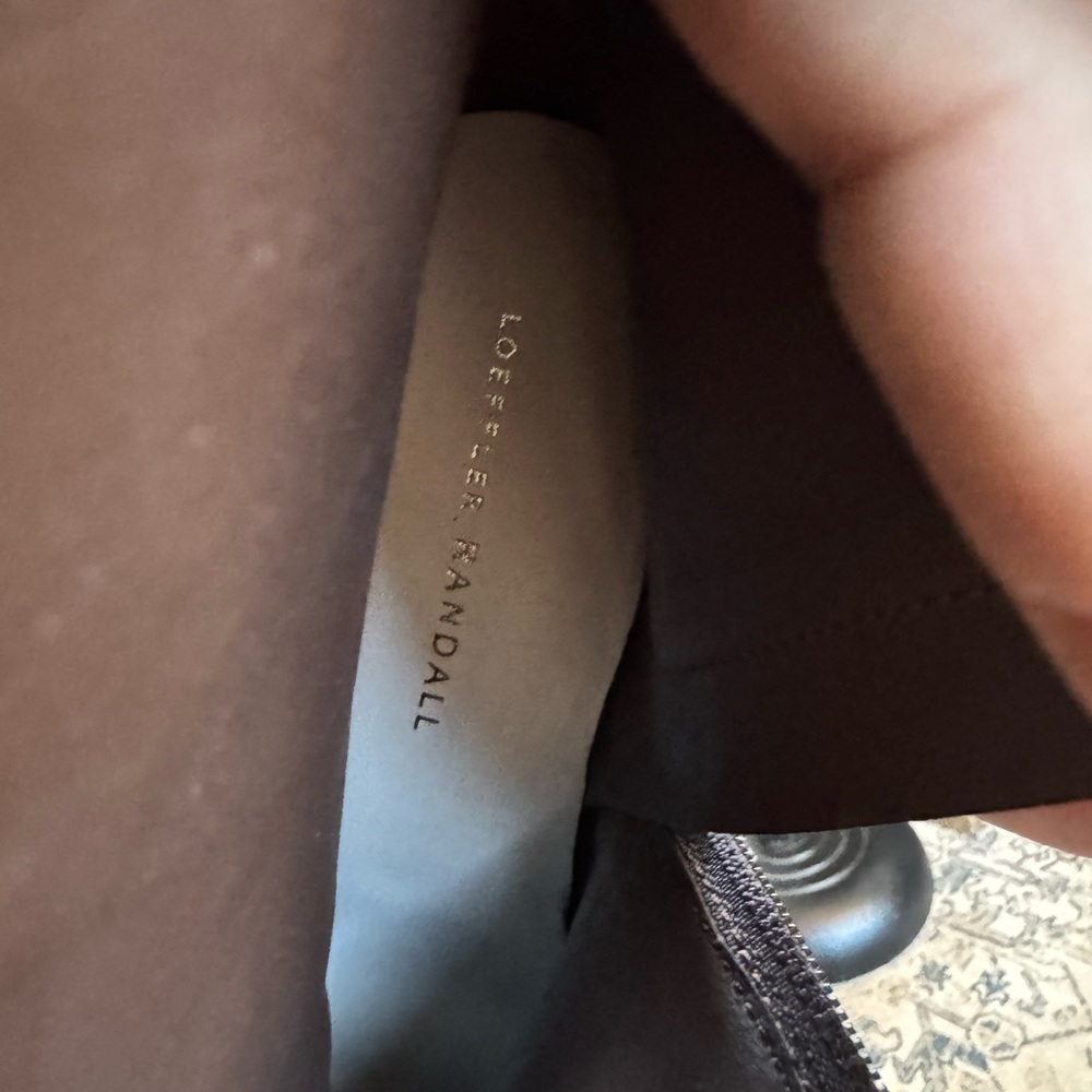 Loeffler Randall Brown Python Leather Ankle Boots… - image 5